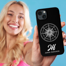 Monogrammed Cool Aircraft Aviation iPhone cases