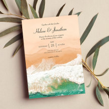 Beach Ocean Tropical Destination Wedding