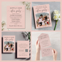 Elegant Happily Ever After Blush Wedding Reception