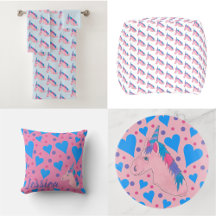 Magical Unicorn Bed and Bath Collection