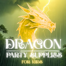 Dragon Birthday Party Supplies for Kids