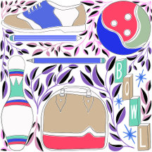 Retro Bowling Vibes   Vintage Bowling Alley Style