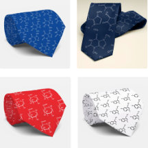 Chemistry Fan Birthday Gift Necktie Collection