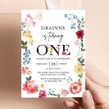 Spring Wild Floral Birthday 3