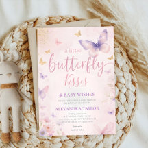 Butterfly Kisses Wishes elegant classy stylish