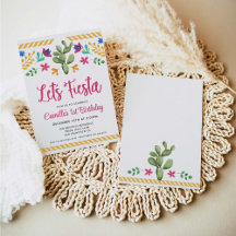 Fiesta Cactus Party Collection
