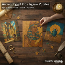 Ancient Egypt Kids Jigsaw Puzzles