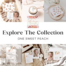 One sweet Peach Birthday