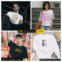 Encouragement Theme Typography Tops & T-Shirt