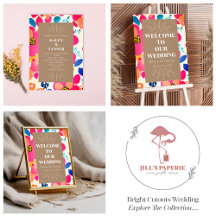 Bright Cutouts Wedding