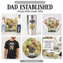 Dad Established Photo Gifts Under $50