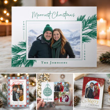 Personalized Photo Christmas Cards