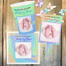 Sip and See Pastel Party Invitations Plus