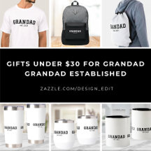 Gifts Under $30 for Grandad - Grandad Established