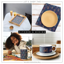 Multicolor Bicycle Cartoon Pattern (Kids Theme)