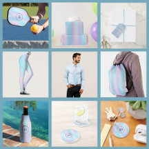 Pastel Colors Abstract Iridescent Background