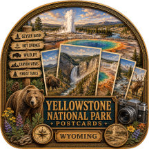 Yellowstone National Park Wyoming Postcards/Gifts