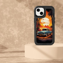 Vintage Car Sunset – Gift for Car Lovers