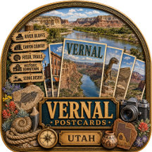 Vernal Utah Postcards/Gifts