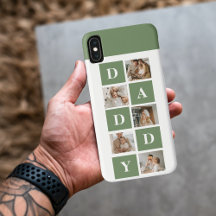 Modern Collage Photo & Happy Fathers Day