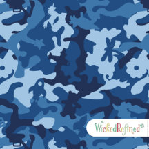 Cute Fun Camo – Blue
