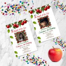 The Apple of Our Eye Birthday Party Collection