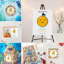 The Little Cutie Orange Citrus 1st Birthday
