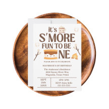 S'more 1st Birthday Party Collection