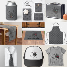 Black Widow Spider Original Drawing Art