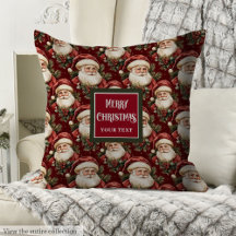 Unique Classic Watercolor Christmas Pillows 92H