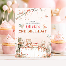 Blossom Birthday Party with Cats Collection