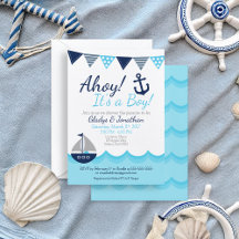 Little Sailor Baby Shower