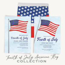 Fourth Of July Red White Blue Celebration