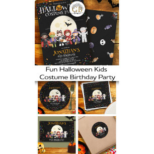 Fun Halloween Kinder Costume Birthday Party Spandoek