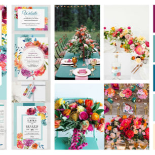 Heldere zomerzeemacht met gestreept bloedig huweli kaart