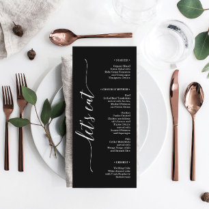 Minimale Welkomstbrief van de Woensdag van de Eleg Kaart