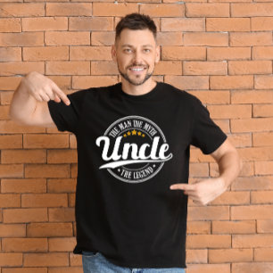 Golf Birthday T-shirt Up voor Uncle's Golf Spectac Kaart