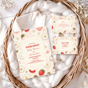 Berry Sweet Pink Coquette Baby Papieren Bordje