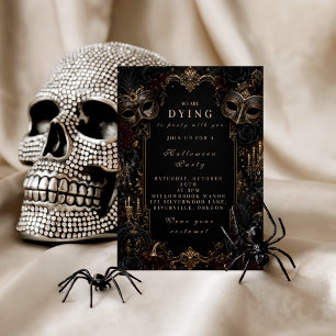 Elegant Masquerade Halloween-feest Papieren Bekers
