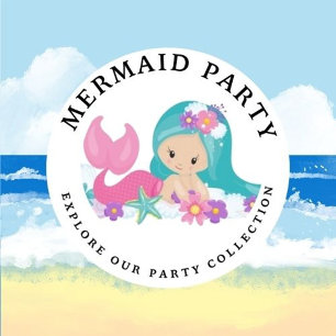 Mermaid Pink Paars Birthday Party Invitation Kaart