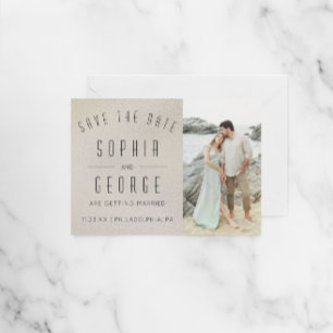 Moderne metallische Folie-weddenschappen Kaart