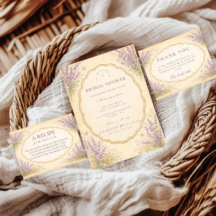 Bruiloftsfeestje in Vintage Lavendel Tuin Servet