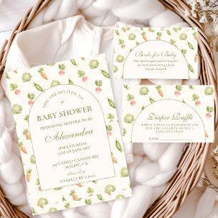 Kleine Spruit Elegante Botanische Baby Shower Servet