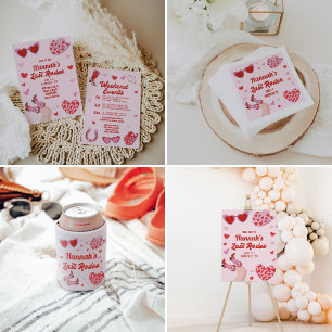 Laatste Rodeo Cowgirl Bachelorette Cocktail Napkin Servet