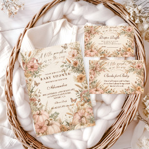 Wildflower Little Pumpkin Luier Raffle Informatiekaartje