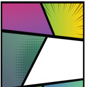 Comic Pop Art 💥🎨 Speech Bubble Wedding Graffiti All In One Uitnodiging