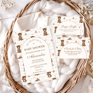 Herfst Bosdieren Baby Shower Servet