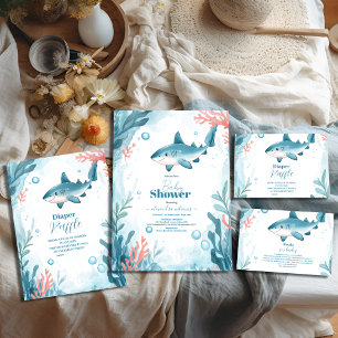 Shark Under the Zee Ocean Animals Boeken voor Baby Informatiekaartje