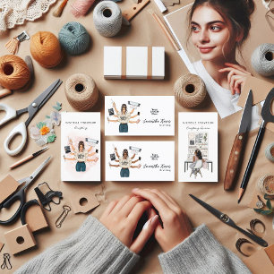 Crafting Queen Crafter Visitekaartje