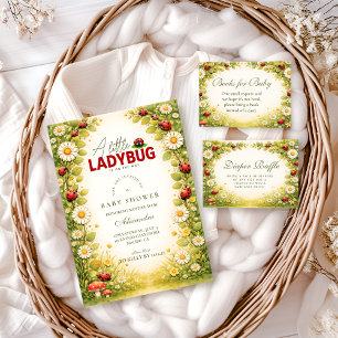 Lieve Lieveheersbeestje Tuin Baby Shower Servet